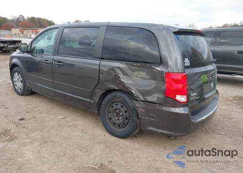 2016 Dodge Grand Caravan Se from USA, damaged, VIN 2C4RDGBG2GR352057